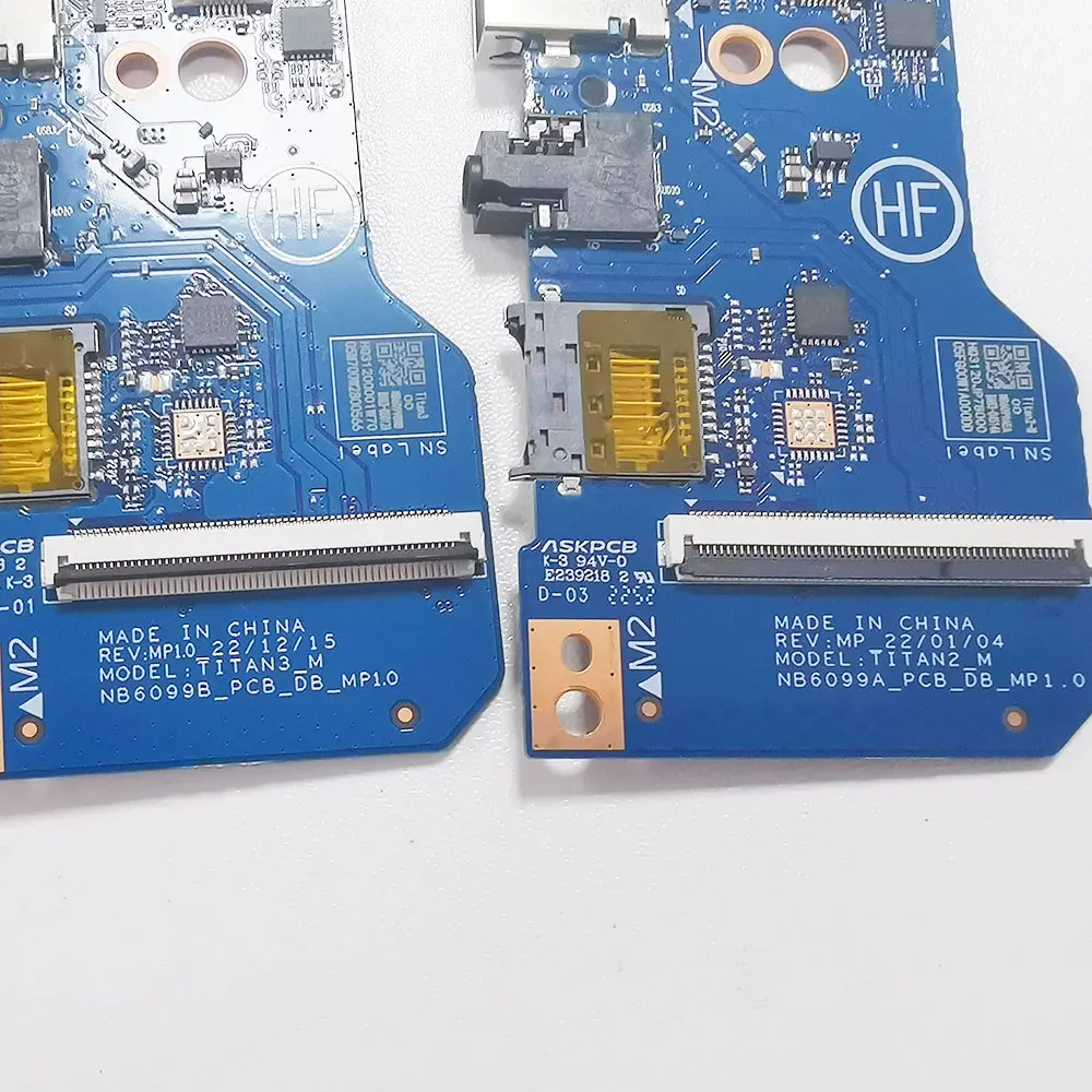 Für samsung galaxy buch 2 np750xed laptop usb jack kopfhörer audio interface port board nb6099a BA83-04514A nb6099b BA83-05012A