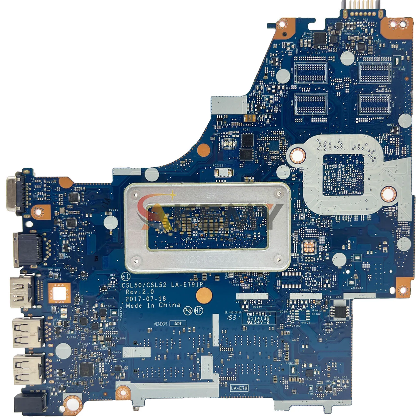 LA-E791P Laptop Moederbord Voor HP 250 G6 15-BS Met i3 i5 i7 6e Gen CPU UMA 924750-001 924750-601 100% Volledig Getest