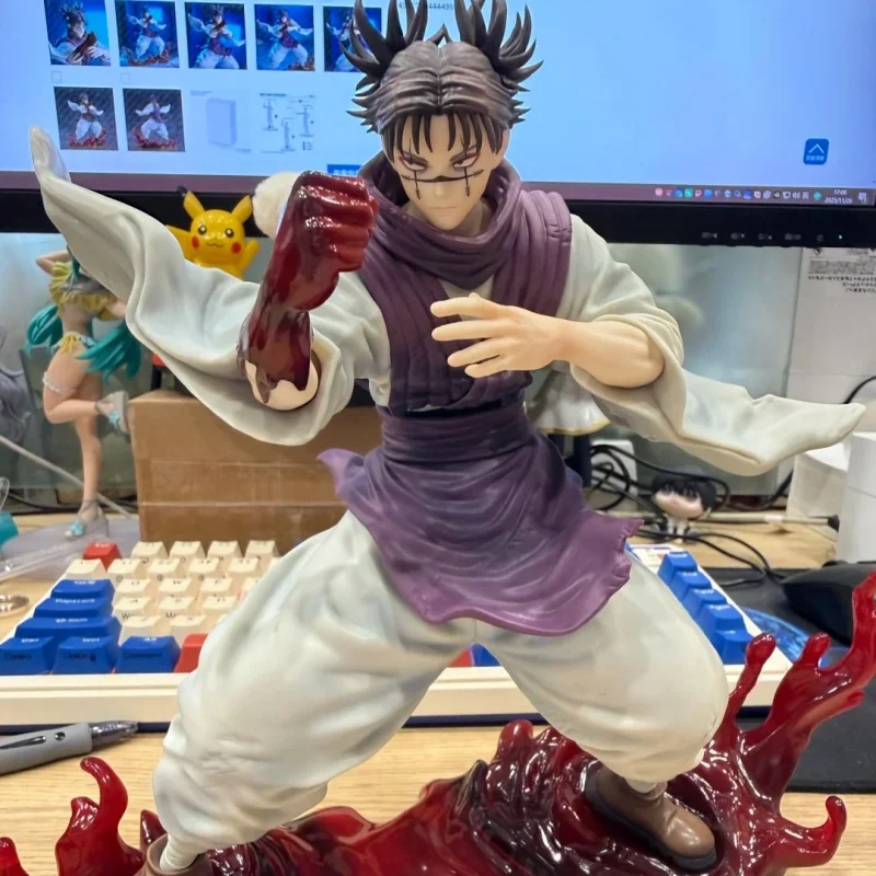 ฟิกเกอร์ของแท้จาก Sega Figurizmα จูจุสึไคเซ็น โชโซะ รุ่น “กระโดดข้ามสีแดง” ของรางวัล/ของขวัญ