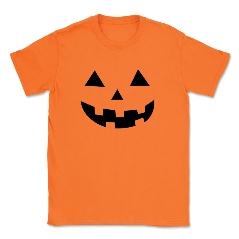 تي شيرت مطبوع عليه وجه اليقطين للهالوين تي شيرت نسائي فضفاض مناسب بنمط الهيكل العظمي الإبداعي ort Sve round Ne Top #5