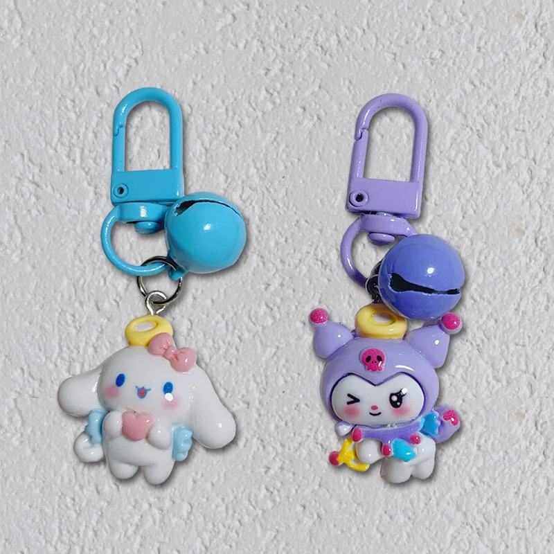 Cartoon Kuromi Melody Pochacco Cinnamoroll Kt Pendant Cute Anime Keychain Bag Hanging Decoration Accessories Gifts