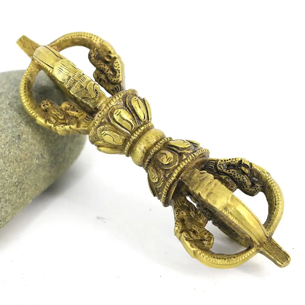 Tibetaans Boeddhistische Ambachten Puja Vajra Dorje Collecties bij Maison Du 12cm