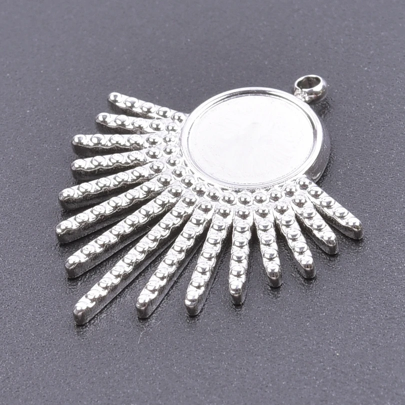 5pcs Elegant Heart Fish Tail Enamel Stainless Steel Pendants For Jewelry Making Bulk Round Tray Chili Moon Charm Metal Pendant