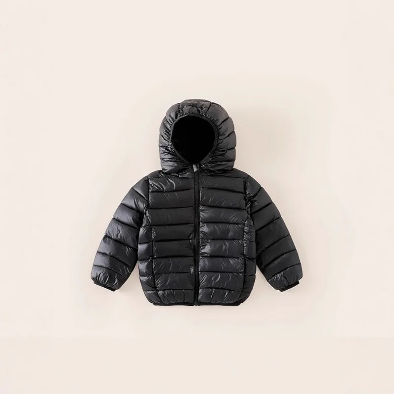 OLEKID 6-14Yrs Winter Kids Down Jackets Children Boys Warm Padded Coats Toddler Girls Outerwear Suitable As School Uniform Liner