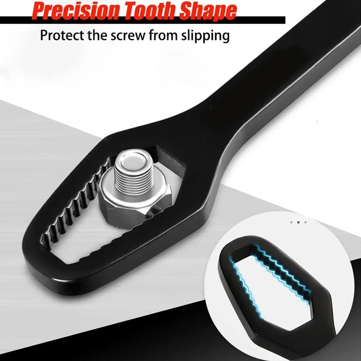 Universal Torx Wrench 3-17mm Adjustable Wrenches Board Double-head Self-tightening Torx Spanner Hand Repair Tools