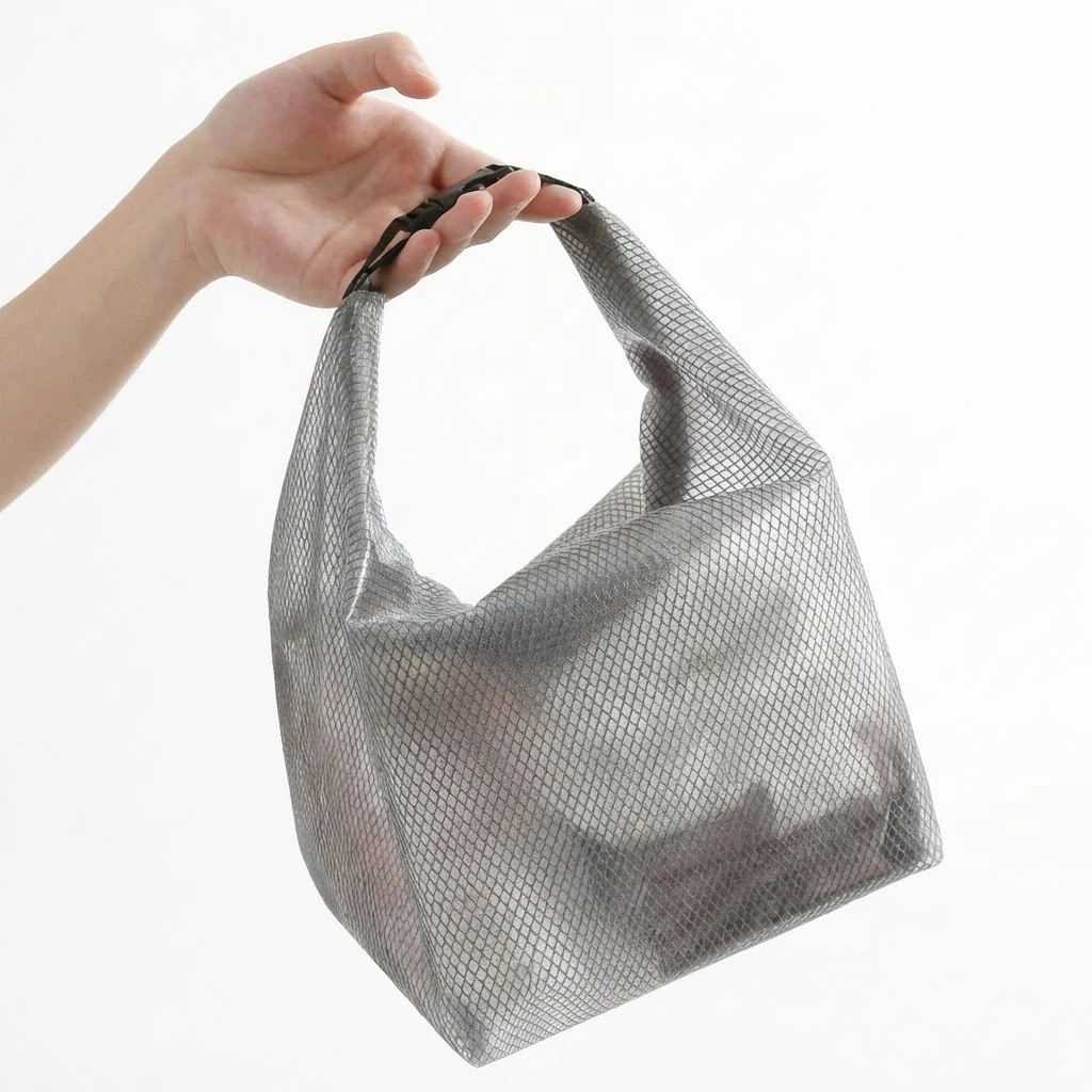 Tote Transparent Water-proof Cosmetics Bag Fashion Travel Portable Large Capacity Toiletries Pouch Trendy Women Clear Wash Bag view 5