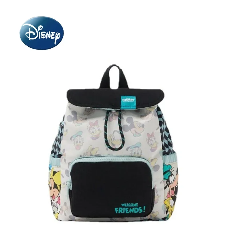 Disney Mickey Backpack Trendy Casual Children\'s Schoolbag Backpack Cartoon Fashion Kindergarten Children\'s Schoolbag