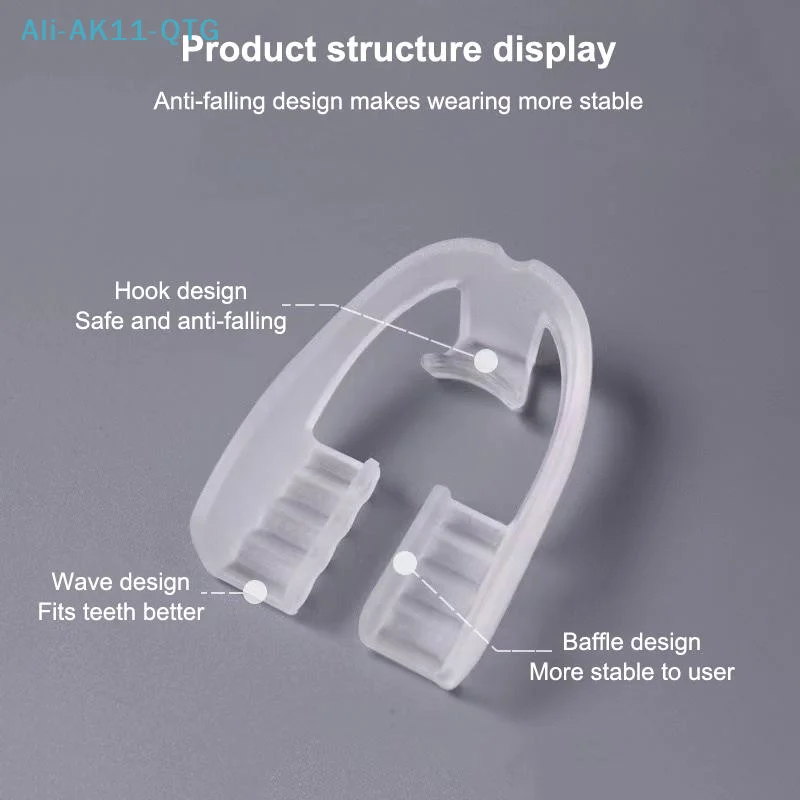 1/2/5pcs Bruxism Mouth Guard Sleep Mouthguard Splint Clenching Dental Braces Alignment Trainer Sleep Aid Teeth Protector Tools
