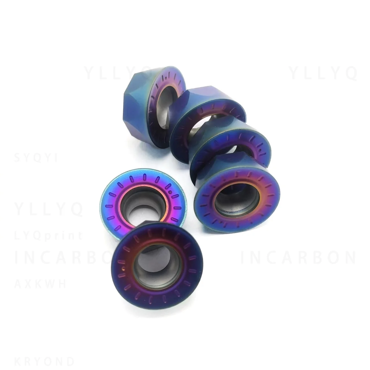 R6 RPMT Carbide Milling Inserts CNC Cutting Tool For Hardened Steel Hard Steel Cast Iron Machining