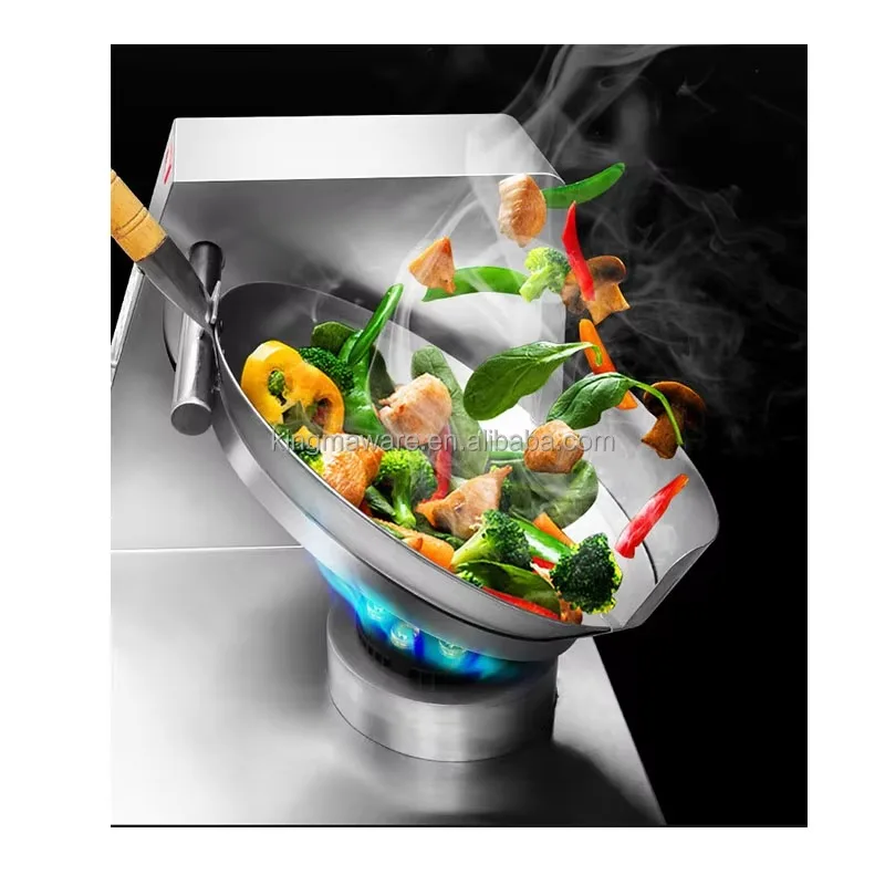 High Quality Fried Vegetable Chinese Food  Wok Machine/ Automatic Cooking Wok Pot Kitchen Robot Cooking Machine