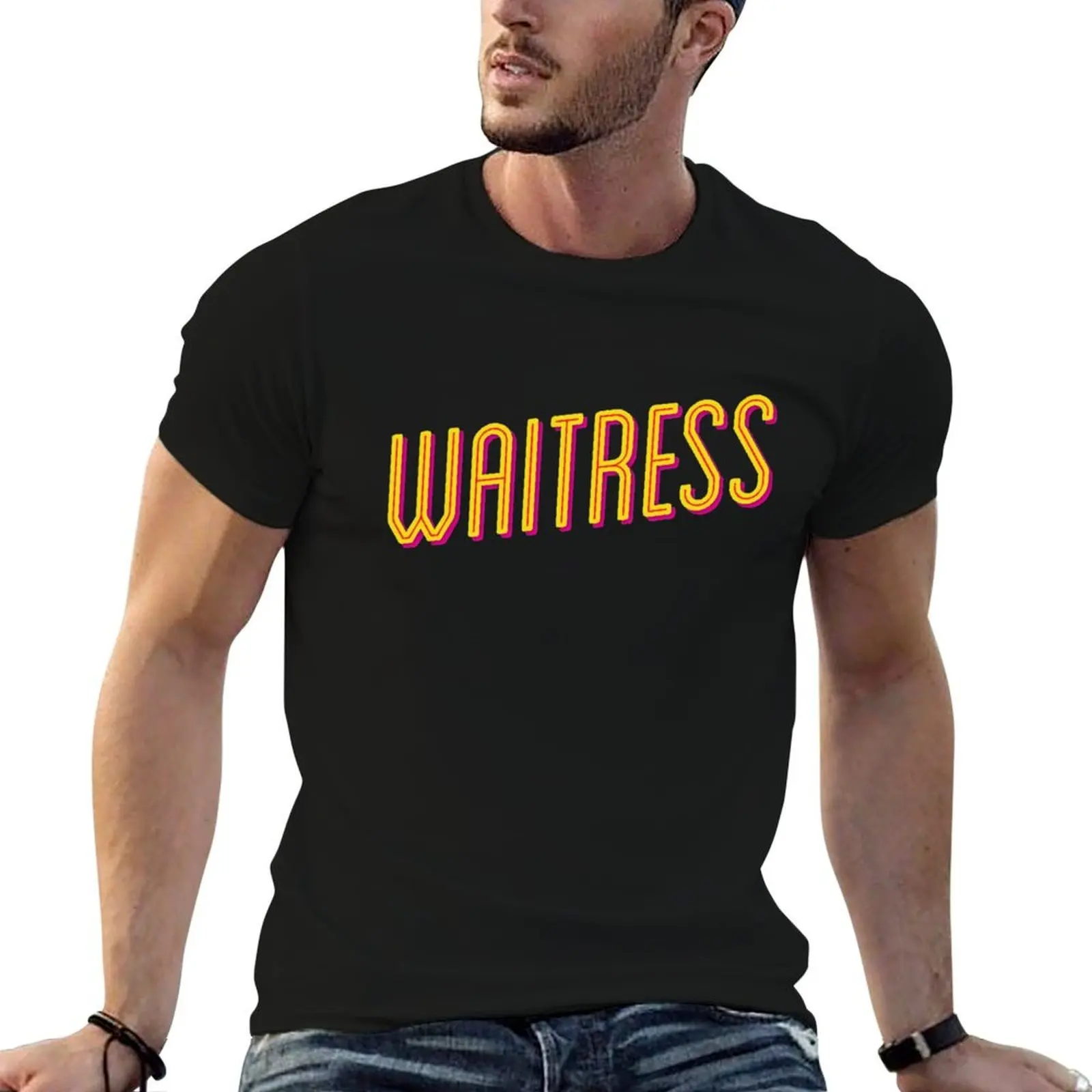 Waitress - ART T-Shirt croswit shirt man quick-drying mens t shirts casual stylish