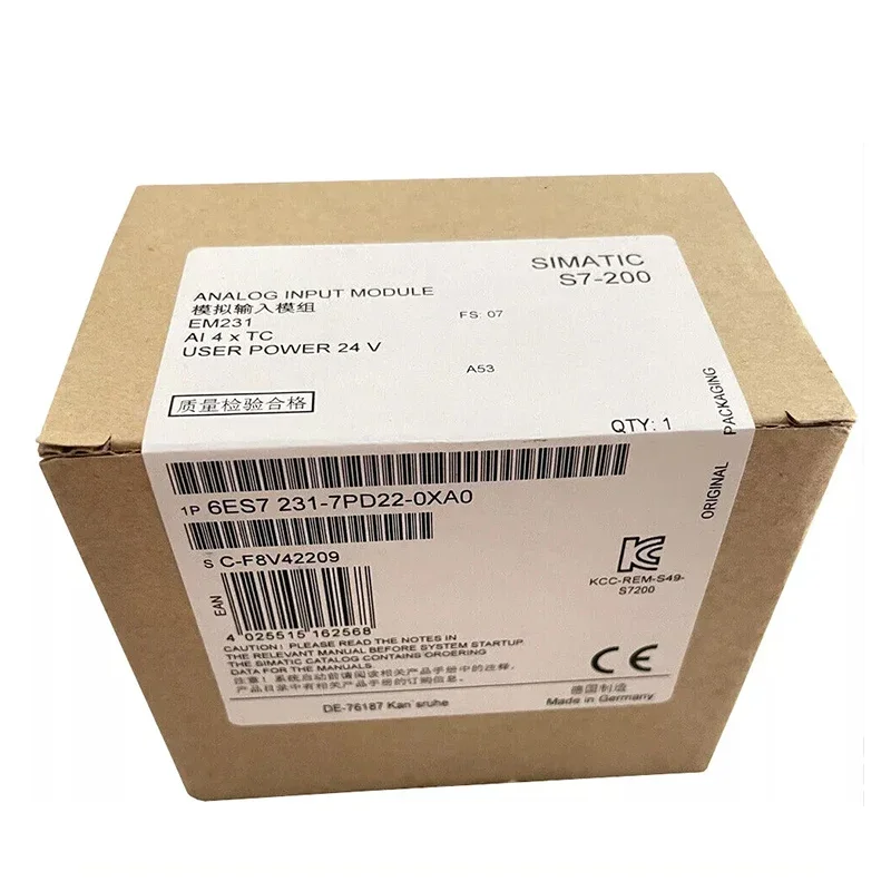 New Brand New Original 6ES7231-7PD22-0XA0 6ES7231-7PD22-0XA0 Analog Input Module PLC Programmable Controller