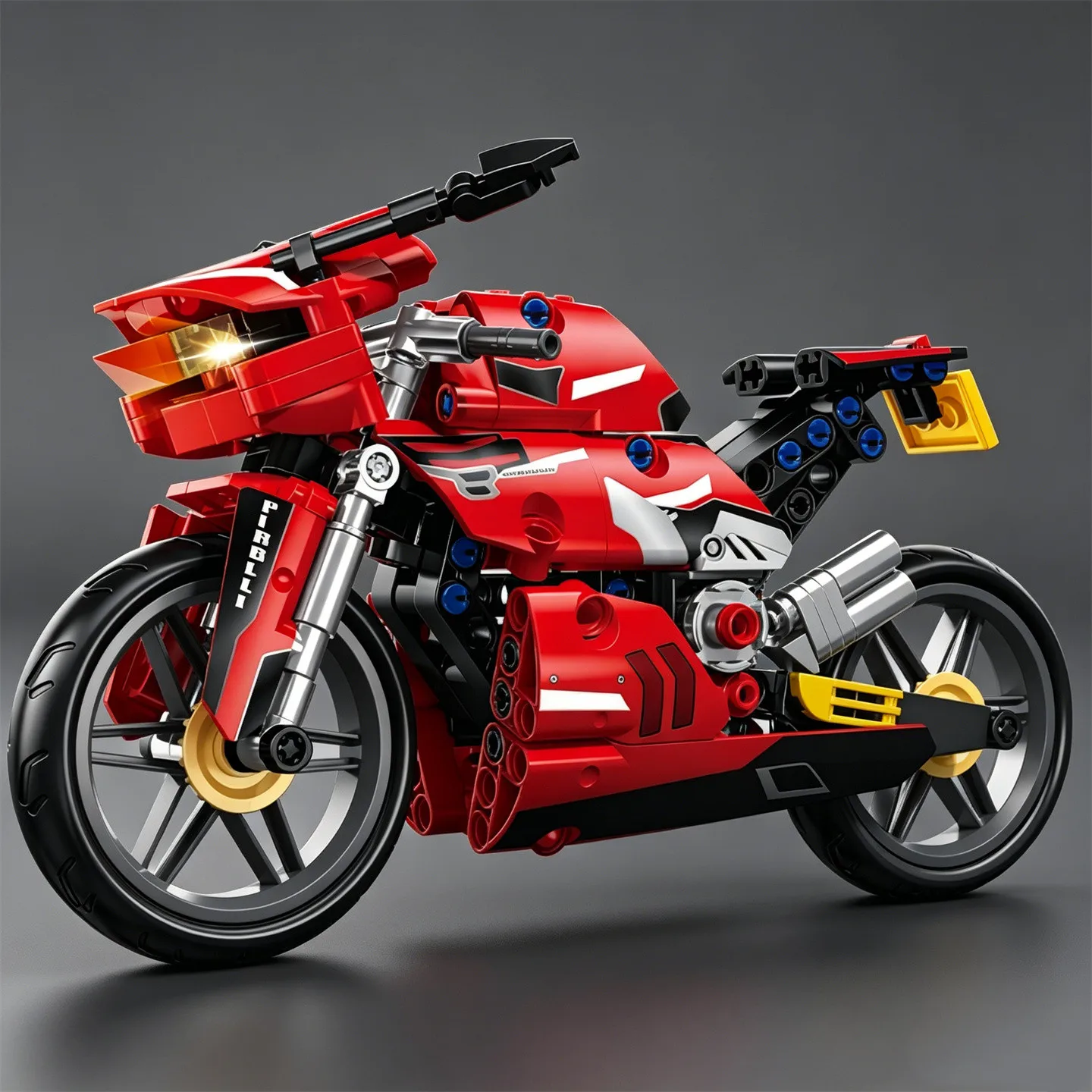 City Series Motorcycle World Sports Car Building Blocks Motorcycle Supercar Small-Scale Model Toy