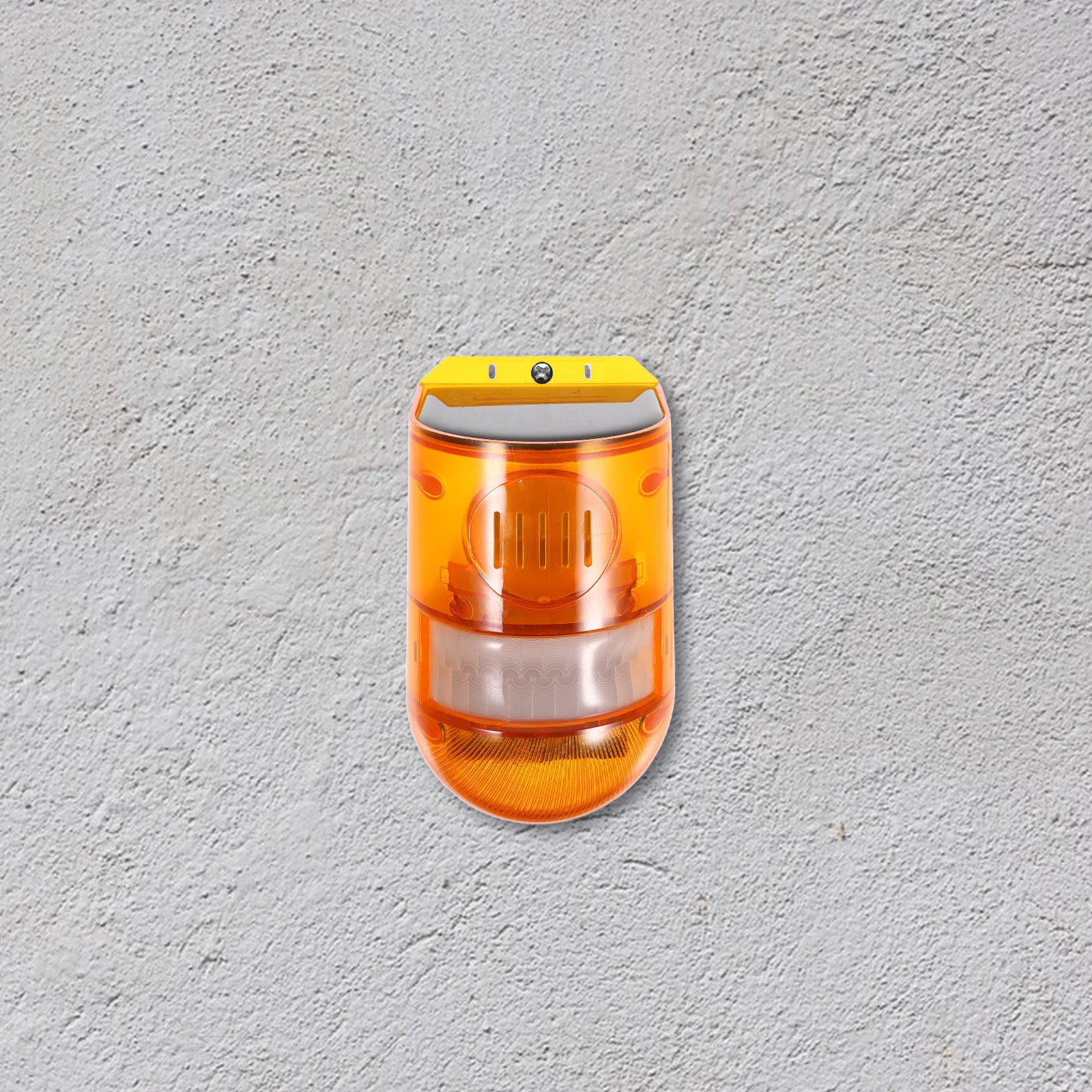 Solar Warning Light Sensor Multifunctional Outdoor Anti-Theft Alarm Lamp Waterproof For Farm Garden