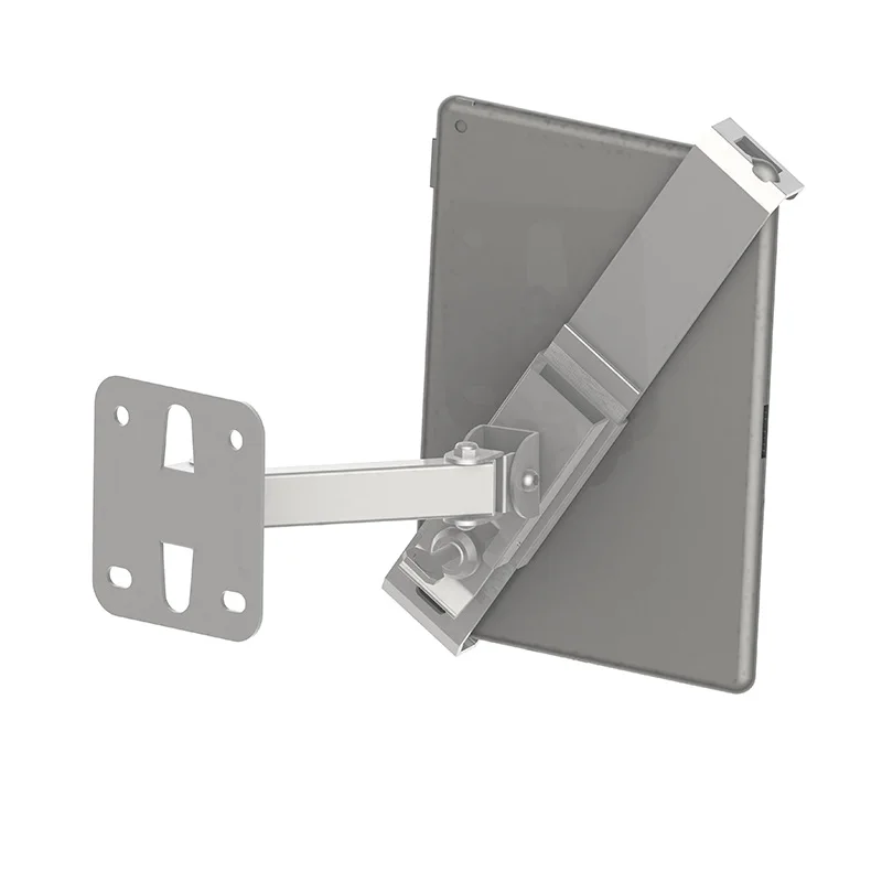 Aluminum Plate Wall Expansion Bracket Angle Adjustable Rotating Tablet Mount Arm