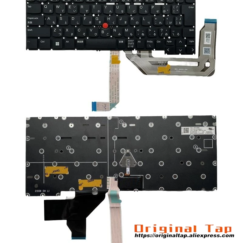 JP Japanese Keyboard for Lenovo Thinkpad X13 G4 X13 Yoga 2-in-1 Gen 4 5 5N20W68240 5N20W68276 5N20W68312