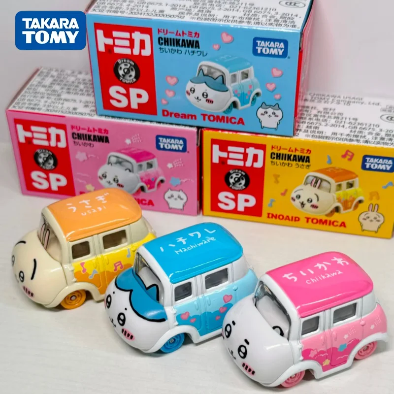 Original Takara Tomy Domei Kajikawa CHIIKAWA Dream Card Alloy Car Model Girl Toy Car For Gift Car Collection Model Toys
