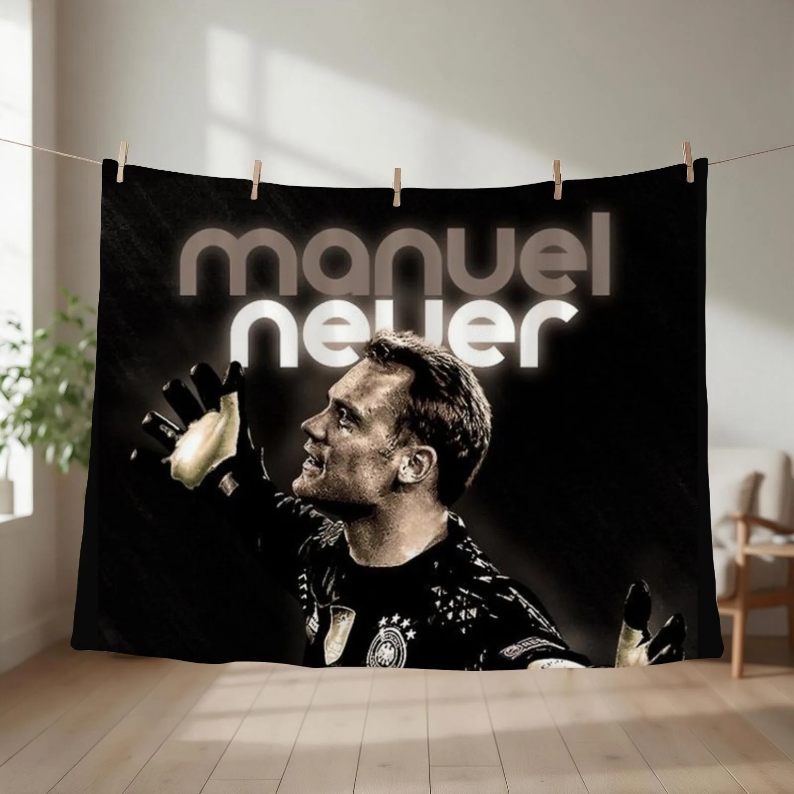 Manuel Neuer Throw Blanket Sofa Blankets For Sofas Winter beds Flannels Blankets
