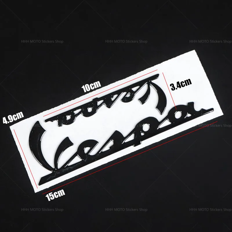 3D PVC Motorrad-Emblem Aufkleber Kraftstofftank Rad-Dekor Sticker für Vespa LX150 LX LXV S 125 Roller DIY Zubehör – Detail 6
