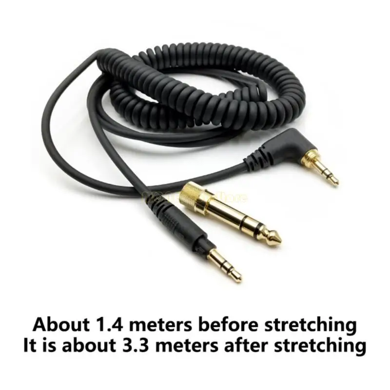 Cable auriculares en F62C Cable 3.5 mm para auriculares EAH-DJ1200 Negro