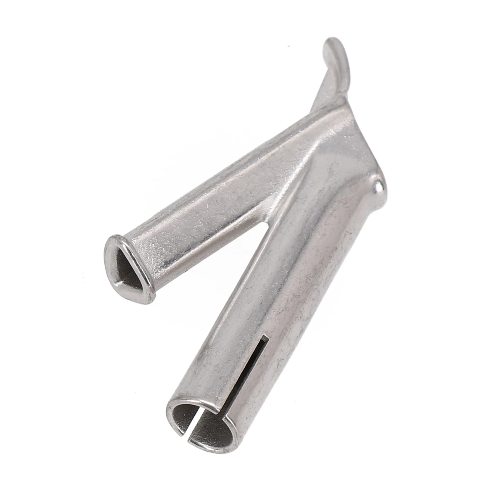 Y-Type Triangle Welding Nozzle For Hot Air Blower, Metal Heat Torch Tip For PVC Plastic Welding, Silver