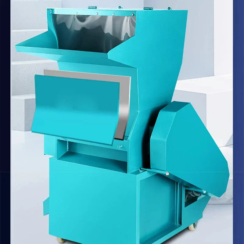 Plastic Film Shredder One Blade Shredder PVC Flat Blade V Blade Crusher PP Material Heavy Duty Crusher