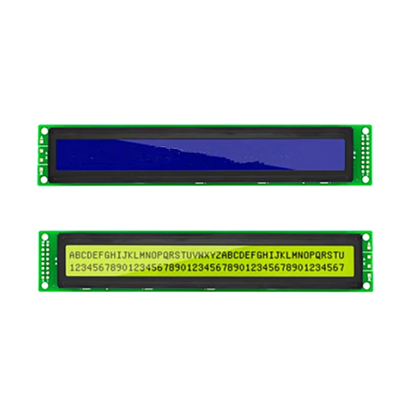 

LCM4002A LCM4002A-1 4002ACharacter LCD Screen 3.3V5V Blue Screen Yellow Green COB Display Module ks0066 Driver 182*33.5mm