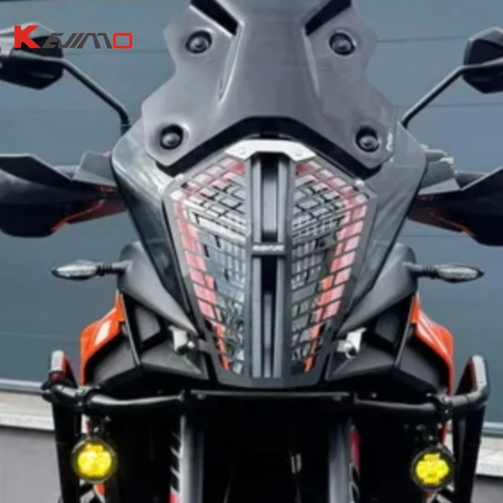 

For 1290 SUPER ADVENTURE S R 2017 2018 2019 2020 Motorcycle Headlight Grille Guard Protection Cover 1290SUPERADVENTURE S/R