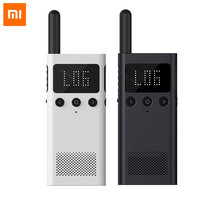 New Fast Ship Xiaomi Smart Walkie Talkie 1S FM Radio Outdoor Speaker Phone APP Control Location Share Fast Team Talk рация Call