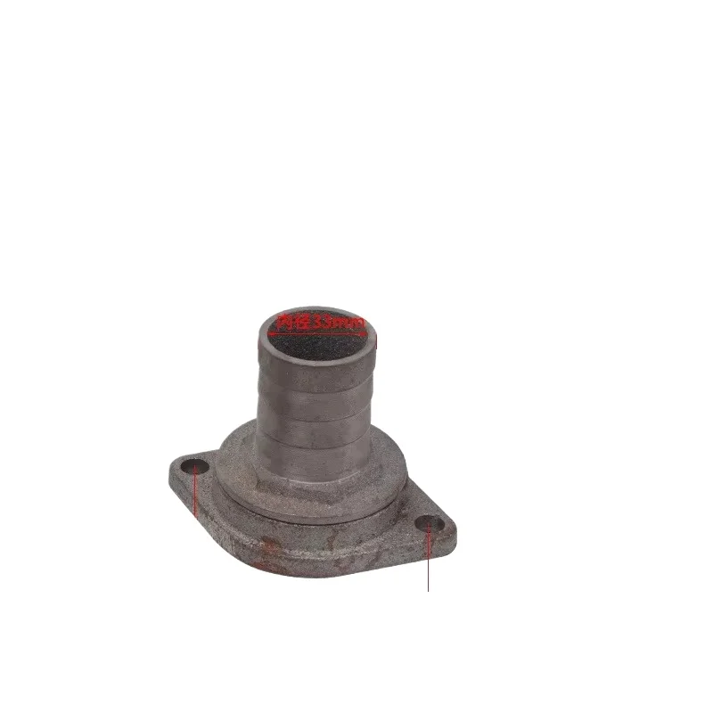 Submersible pump outlet joint 2 inch 3 inch 4 sewage pump large to small direct connection two hole flange joint