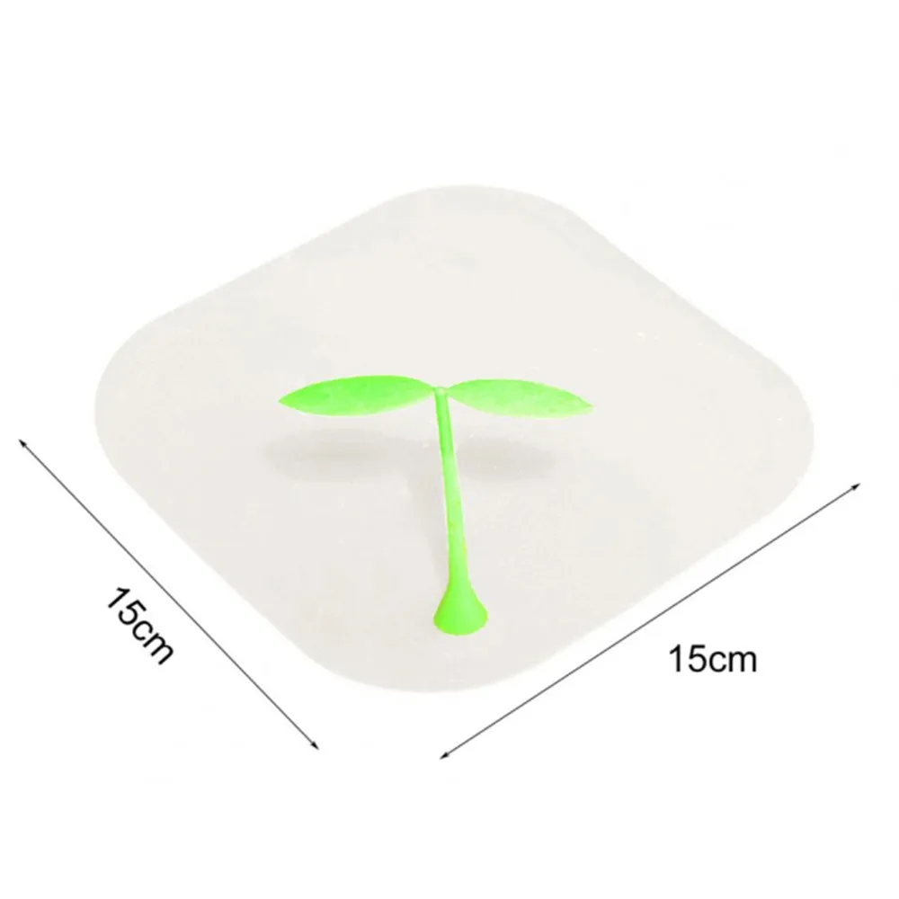 TXM Drain Cover Small Bean Sprouts Cute Sprouts Shape Sewer Floor Drain Anti-odor Mat Silicone Anti-insect