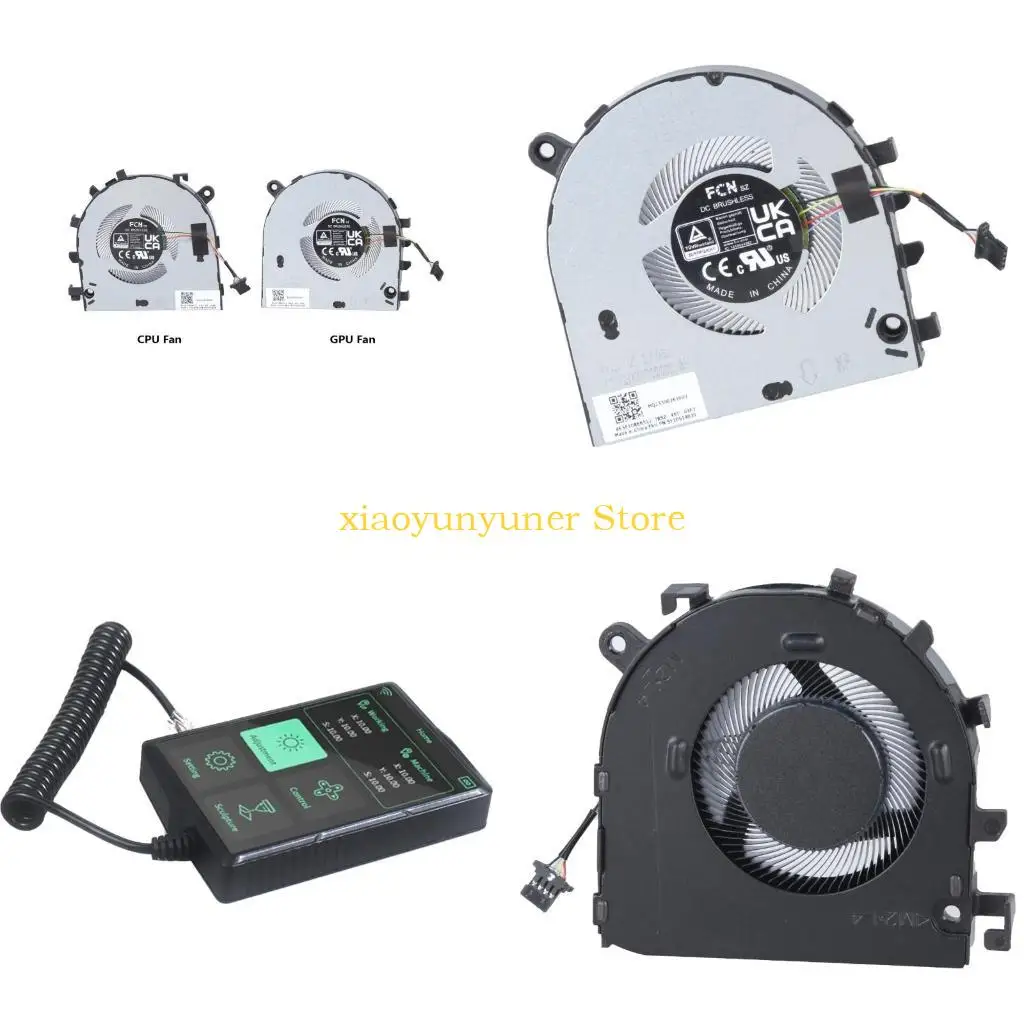 

P9JB Replacement CPU GPU Cooling Fan Heatsinks Laptop Graphics Card Cooling Fan For ThinkBook 14 G4+ IAP/14 G4+ ARA