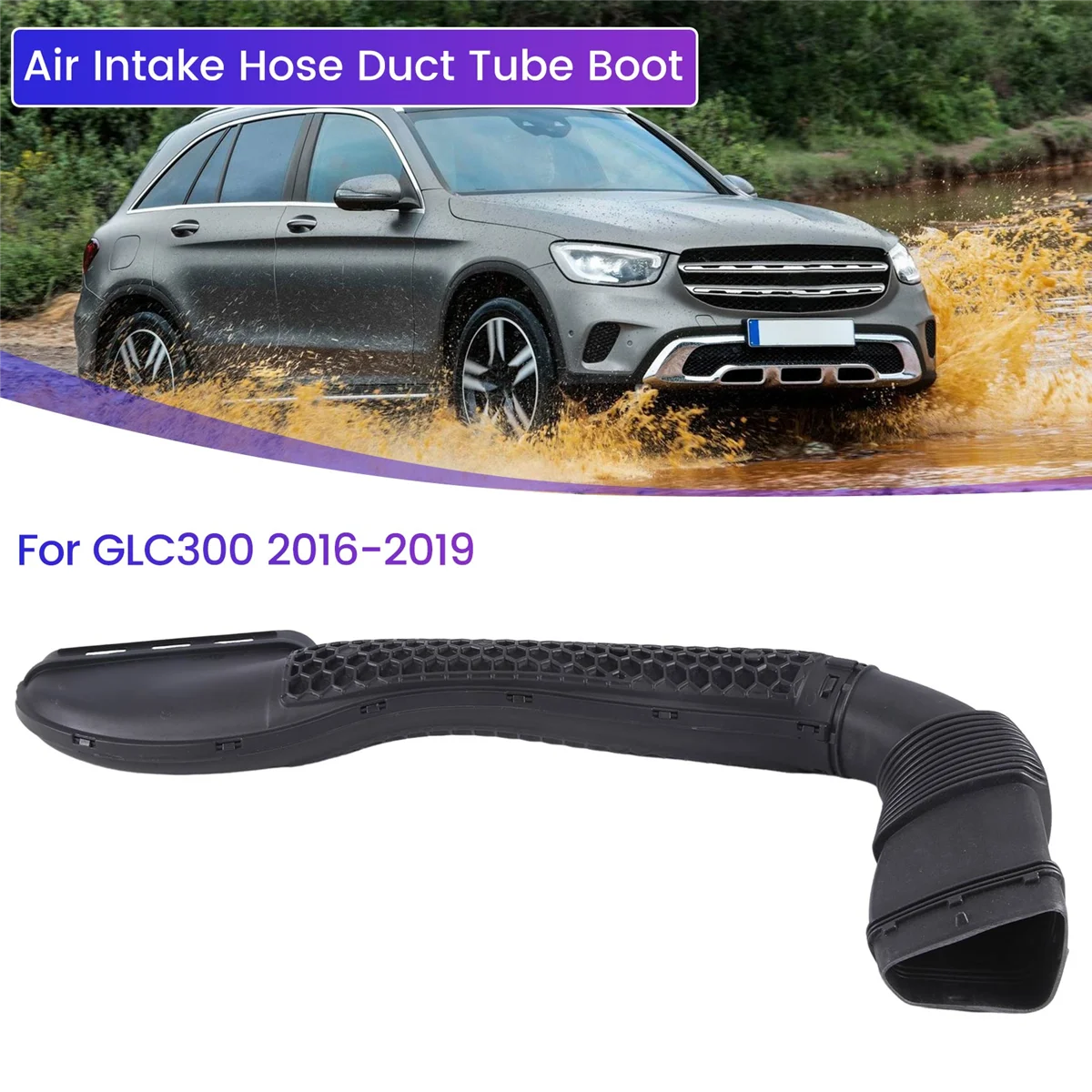 2740900900 Car Engine Air Intake Hose Duct Tube Boot for Mercedes Benz GLC300 2016-2019