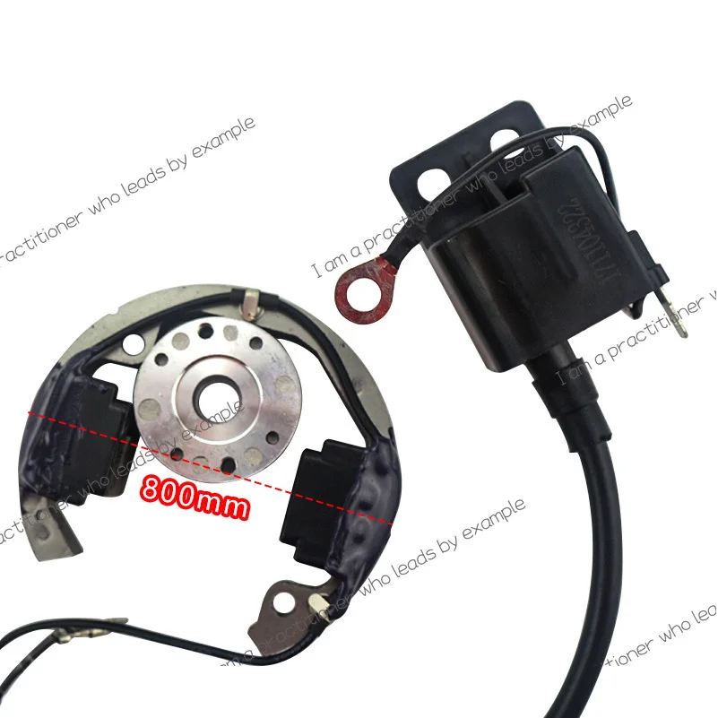 Mini Motorcycle 50cc Accessories Ignition Coil Pit Bike for 50 SX Electric and Ignition Internal Rotor Stator Magneto