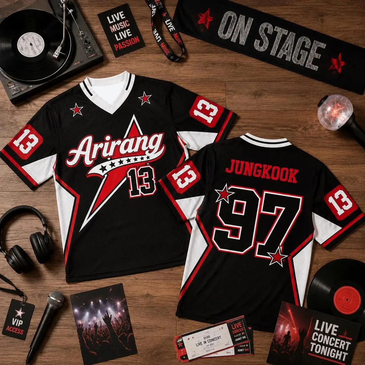 2026 BTS Jungkook Fans 3D Print Jersey T-shirt Men Women Summer Harajuku Shirt Breathable Quick Drying Family Kids Clothing