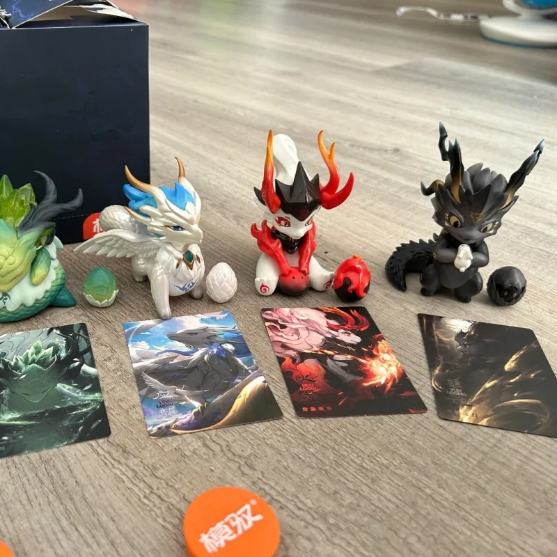 Classic Of Mountains And Rivers Together With Loong Series Blind Box Loong Action Figures Mystery Box Collect Model Toy Kid Gift - Image 4