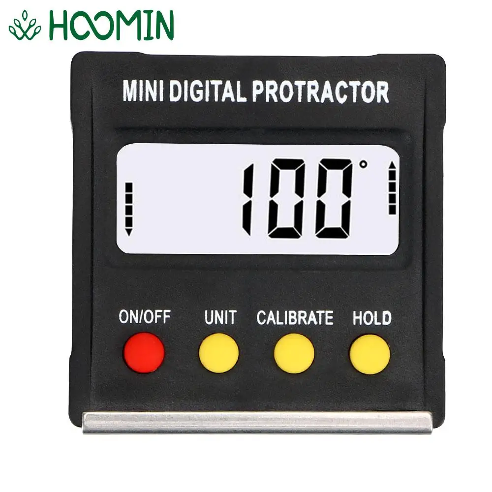 360 Degree Mini Digital Protractor Inclinometer Bevel Box Digital Angle Finder Electronic Level Box