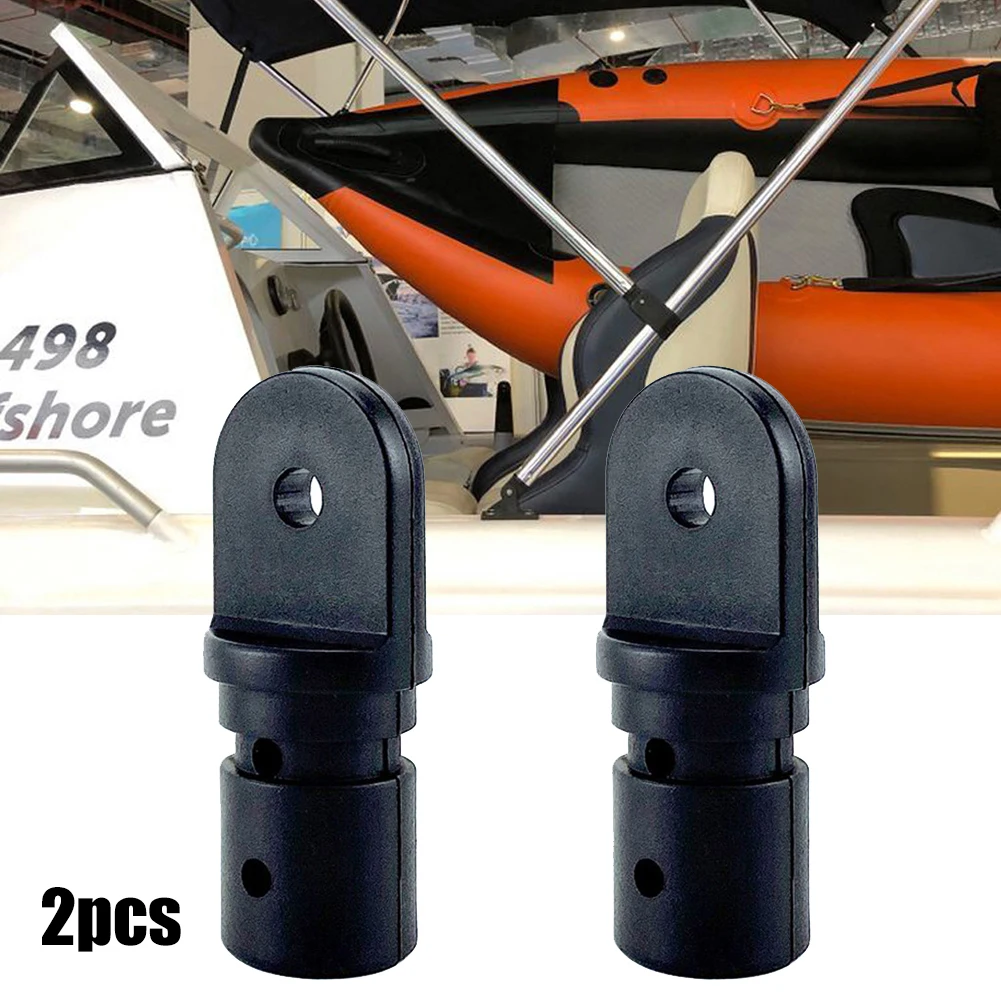 

2pcs Car Boat Bimini Top Insert Tube Eye End Nylon Boat Inside Eye End Top Fitting Hardware Accessories