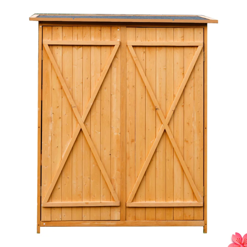 

Hxl Outdoor Cabinet Waterproof Sunscreen Balcony Locker Courtyard Farm Tools Sundries Storage Cabinet