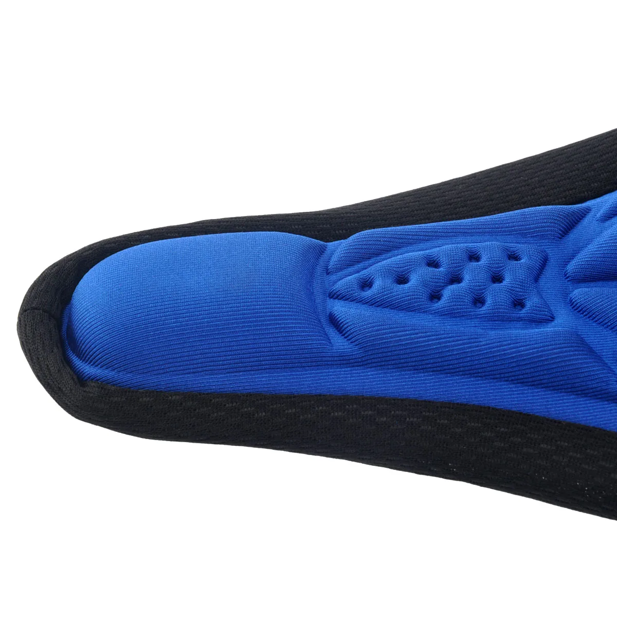 

3D Seat 29cmx17cm Shock Absorbing Saddle Pad Ergonomic Memory Seat Cover Memory Foam Blue Non Slip Compatible Bikes