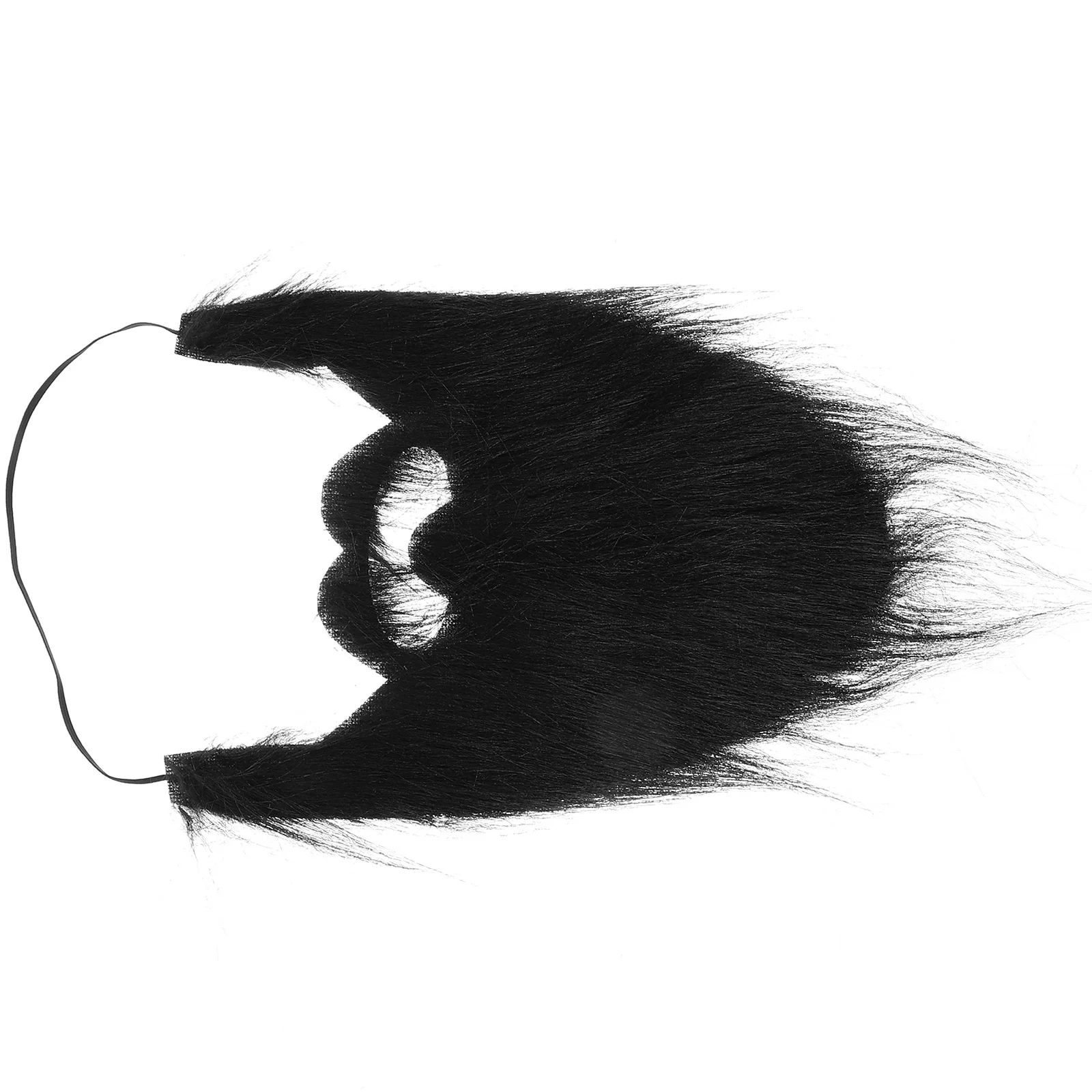 Grand noir réaliste faux Halloween Costume accessoire de fête Cosplay accessoire de cheveux du visage fausse barbe pour hommes – accessoire de barbe