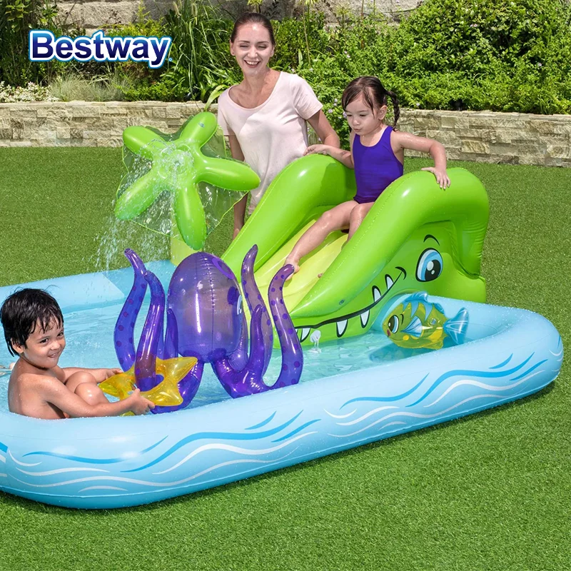 Bestway 53052 Aquarium Play Centre,Inflatable Play Pools,Play Centres,Inflatable Water Play Centres,Garden Water Rides