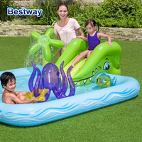 Bestway 53052 Aquarium Play Centre,Inflatable Play Pools,Play Centres,Inflatable Water Play Centres,Garden Water Rides