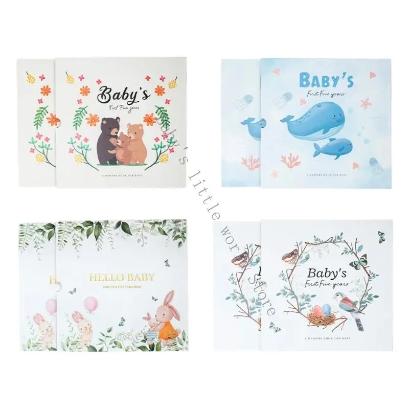 

Журнал книги для детских памяти журнал вех отслеживать первое слово подарка подарка для родителей B2EB