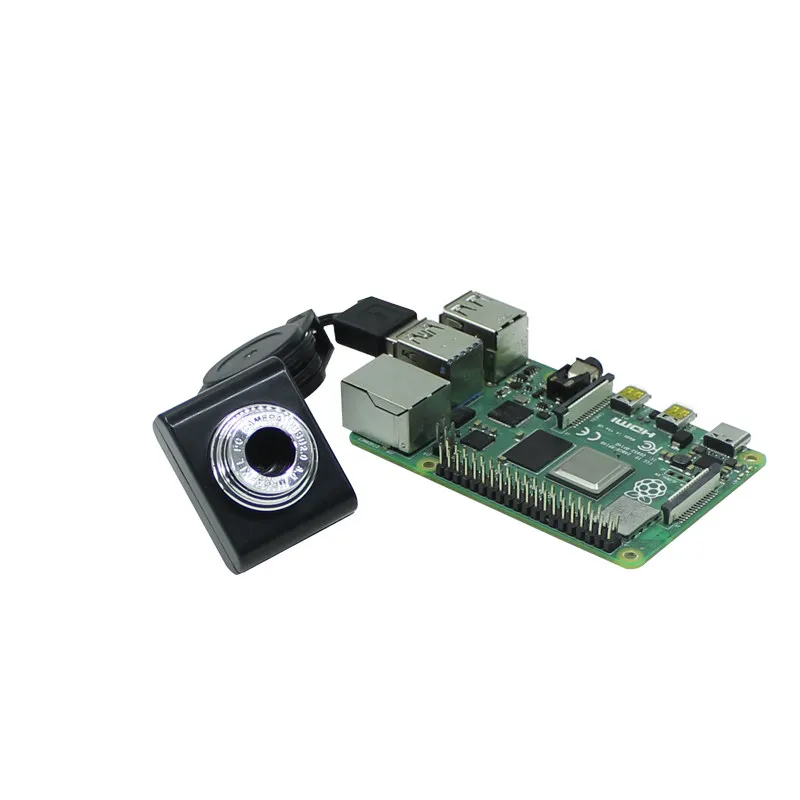 USB Camera Compatible with Raspberry Pi Series, 65cm Retractable Cable, Plug and Play