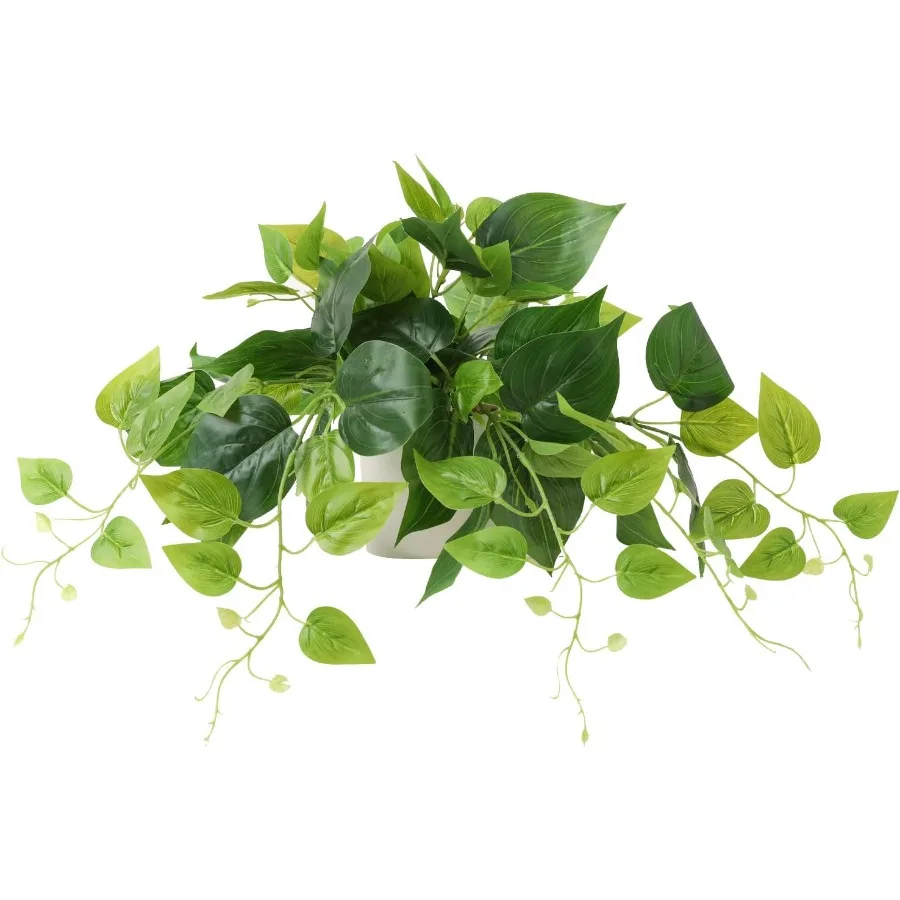 

Поддельные Патоса Искусственные Поддельные Растения Поддельные Горшечные Растения для Стены Домашняя Комната Офис Крытый Доктор