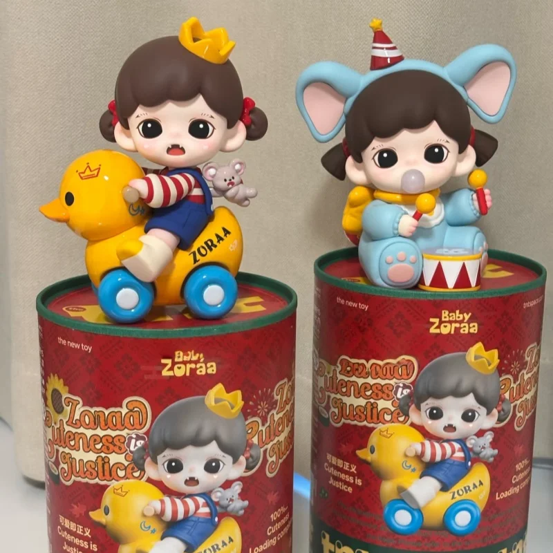 Tntspace Zurada العدالة سلسلة اليدوية صندوق أعمى العصرية سطح المكتب سيارة زخرفة لطيف فتاة هدية عيد ميلاد لعبة حقيقية تحصيل