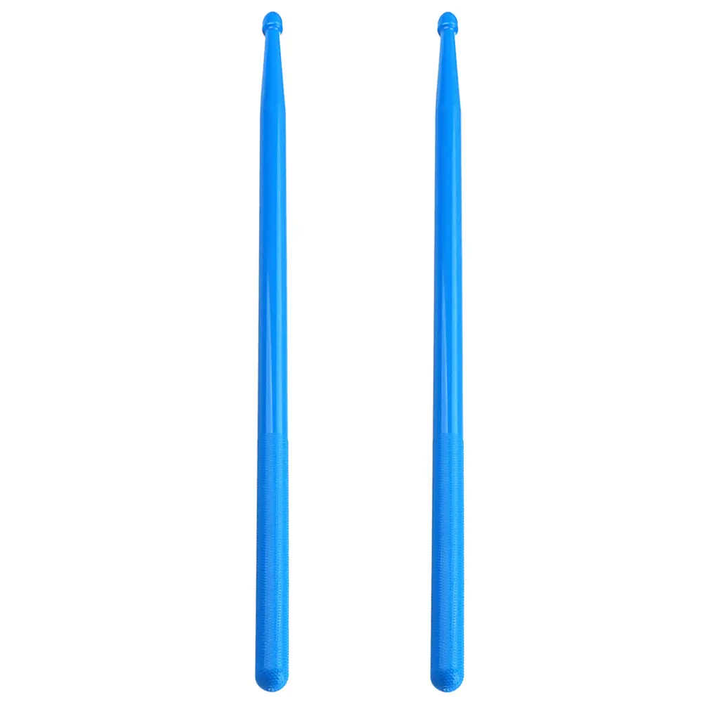 

1 Pair Drum Sticks Yellow W142 Smooth Nylon Anti Slip Long Handle for Percussion Instruments Drum Set Practice