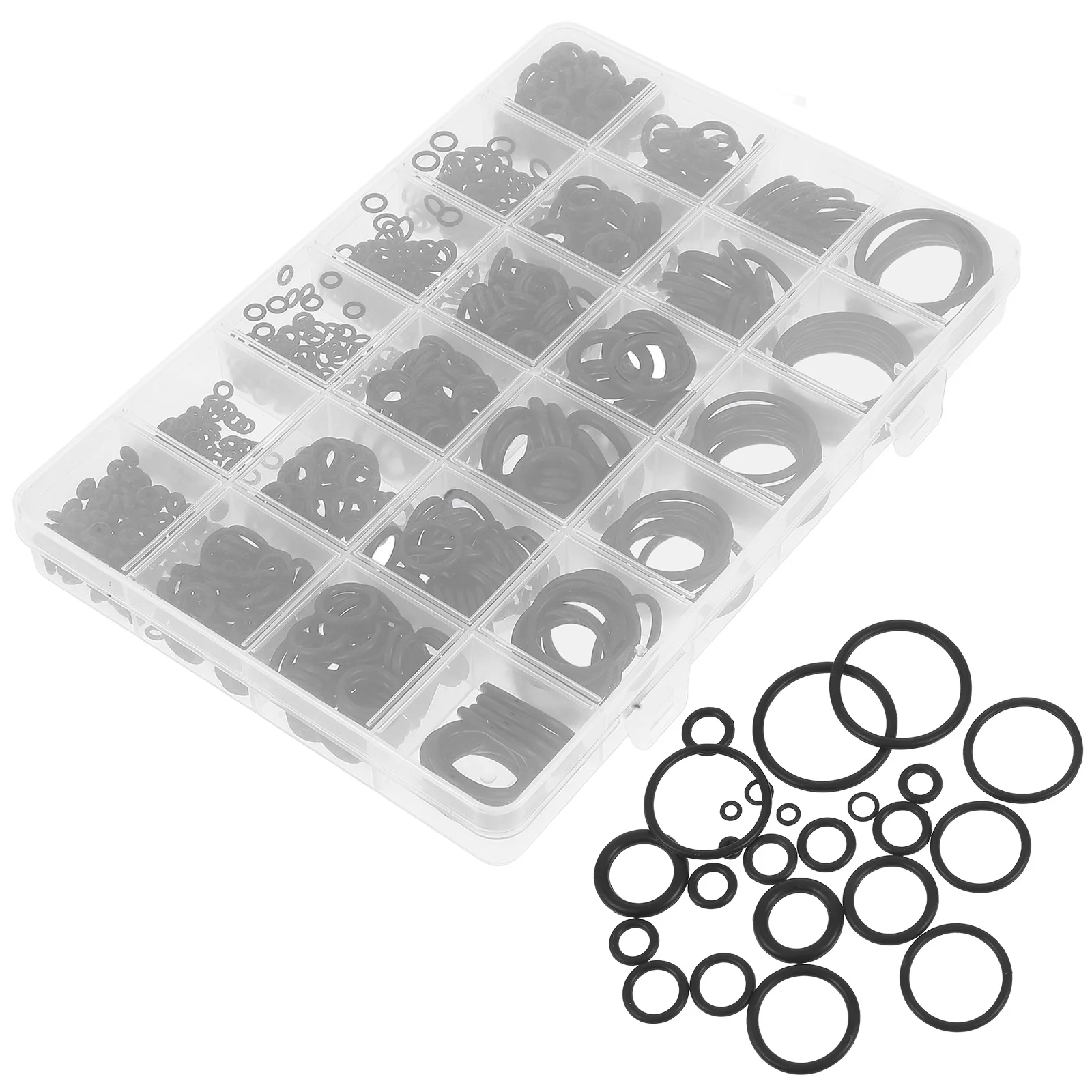 

1020Pcs Nitrile Sealing Rings Washers Set for Plumbing Automotive Faucet Repair Universal Pressure Washers Kit