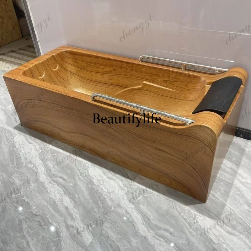 S178 new integrated molding household acrylic bathtub adult bathtub installation-free bath